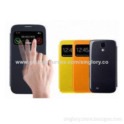 Flip Leather Mobile Phone Cases for Samsung Galaxy Mega 2, OEM Orders Welcomed/Multi-color Available